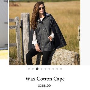 Ellsworth + Ivery Wax Cotton Cape